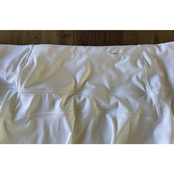 Athleta Ace High Rise 13.5" Tennis Skort 657545 White Skorts Women's Size 3X NWT - Picture 5 of 10